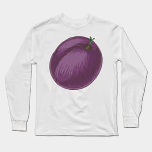 Plum Long Sleeve T-Shirt